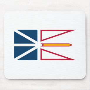 Flag of Newfoundland and Labrador (Canada) Mouse Pad