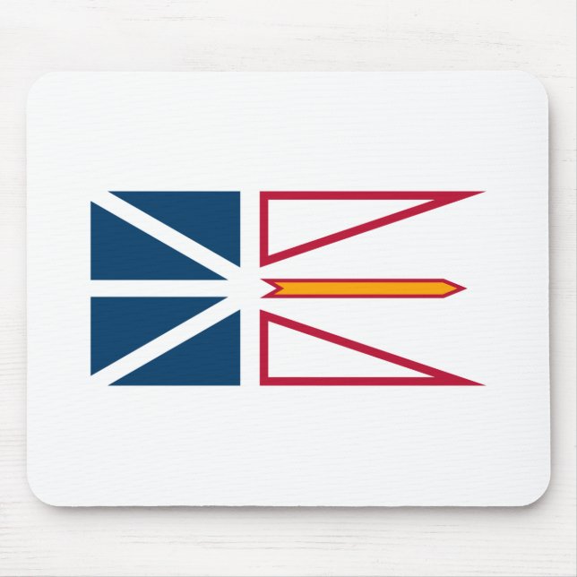 Flag of Newfoundland and Labrador (Canada) Mouse Pad (Front)