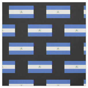 Flag of Nicaragua Fabric