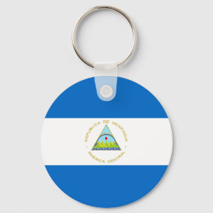 Flag of Nicaragua Keychain