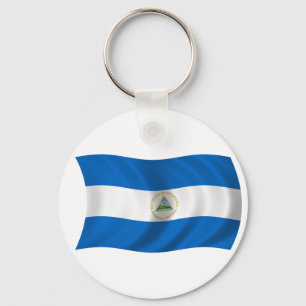 Flag of Nicaragua Keychain