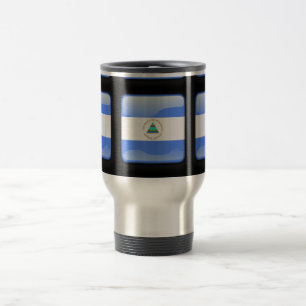 Flag of Nicaragua Travel Mug