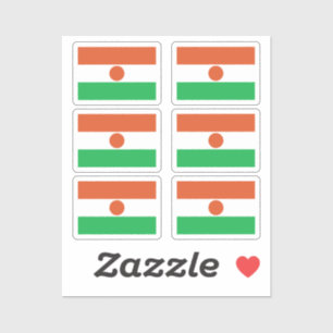 Flag of Niger Collection pack of 6