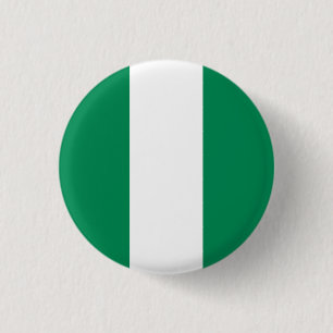 Flag of Nigeria 1 Inch Round Button