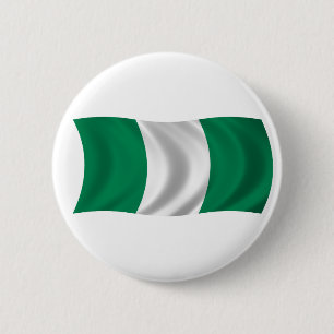 Flag of Nigeria 2 Inch Round Button