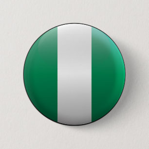 Flag of Nigeria 2 Inch Round Button