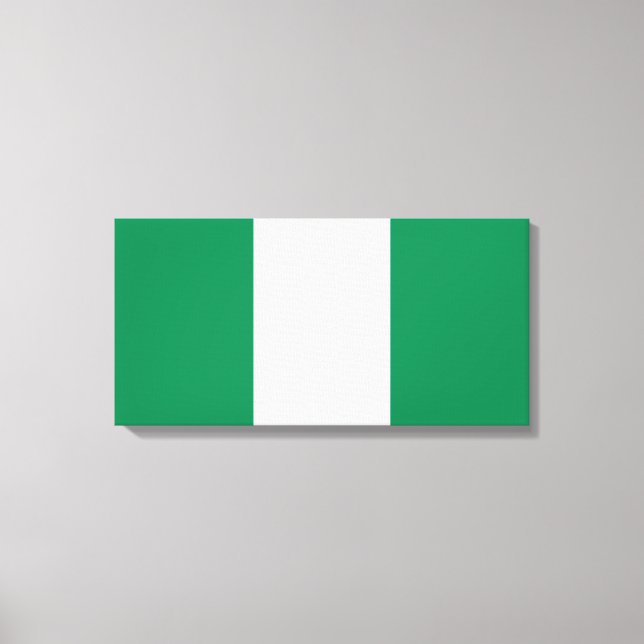 Flag of Nigeria Canvas Print (Front)
