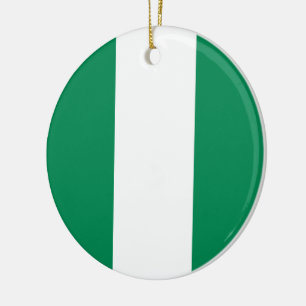 Flag of Nigeria Ceramic Ornament