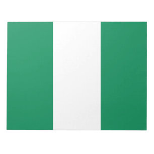 Flag of Nigeria Notepad