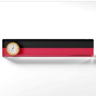 Flag of Nijmegen Nameplate