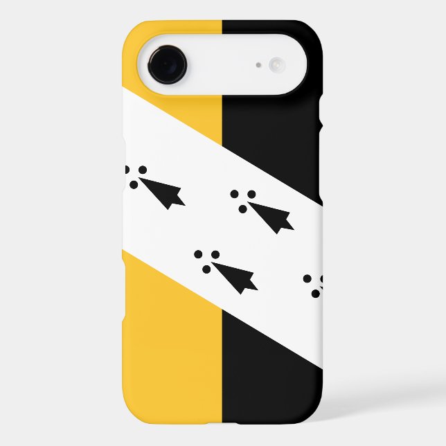 Flag of Norfolk Case-Mate iPhone Case (Back)