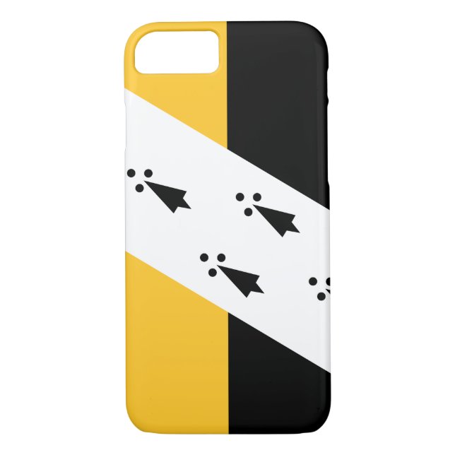 Flag of Norfolk Case-Mate iPhone Case (Back)