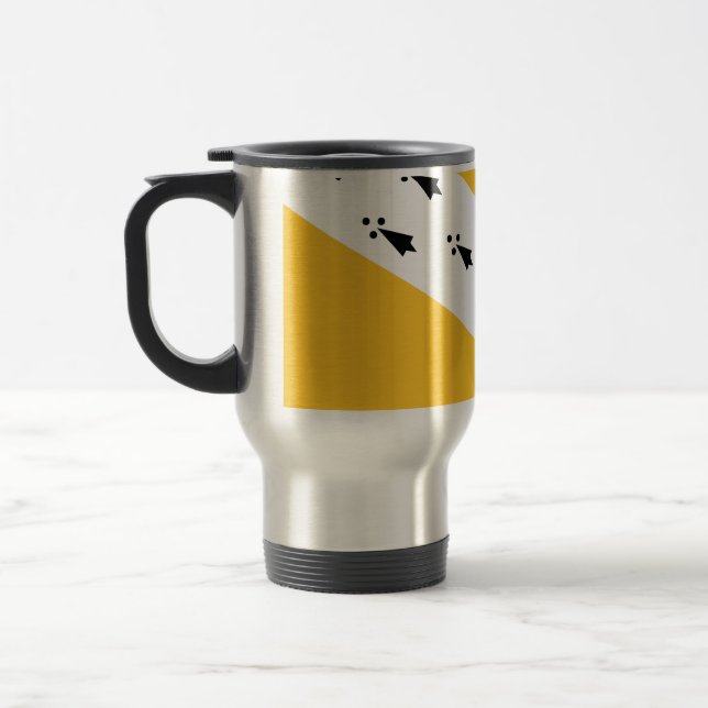 Flag of Norfolk Travel Mug (Left)