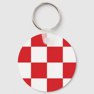 Flag of North Brabant Keychain