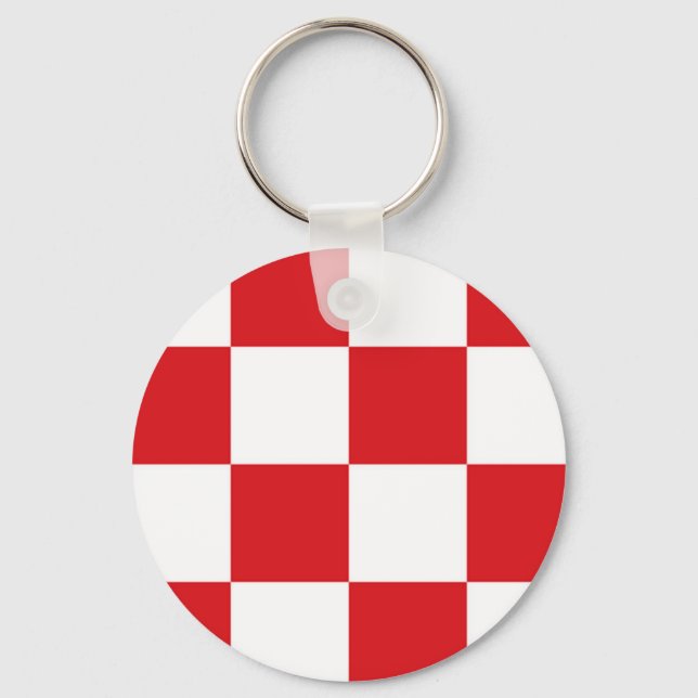 Flag of North Brabant Keychain (Front)