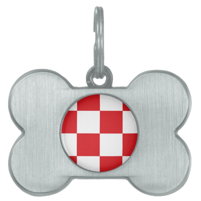Flag of North Brabant Pet Tag (Front)
