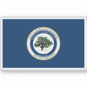 Flag of North Charleston, South Carolina