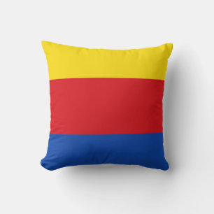 Flag of North Holland Throw Pillow