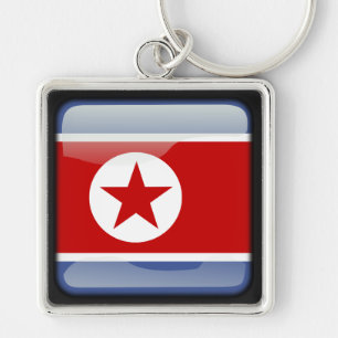 Flag of North Korea Keychain