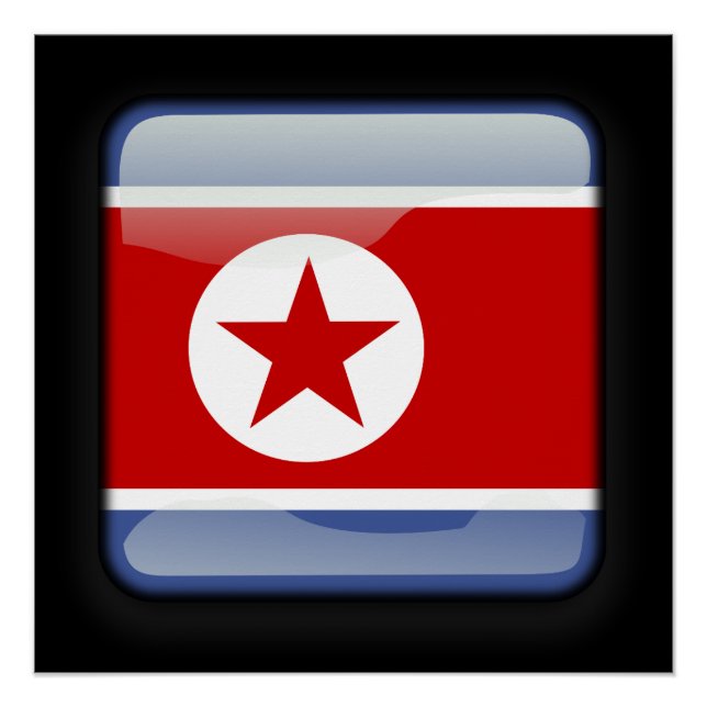 Flag of North Korea Poster (Front)