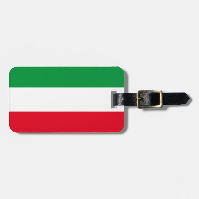 Flag of North-Rhine Westphalia Luggage Tag (Front Horizontal)