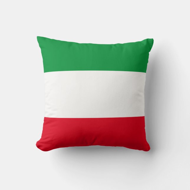 Flag of North-Rhine Westphalia Throw Pillow (Front)