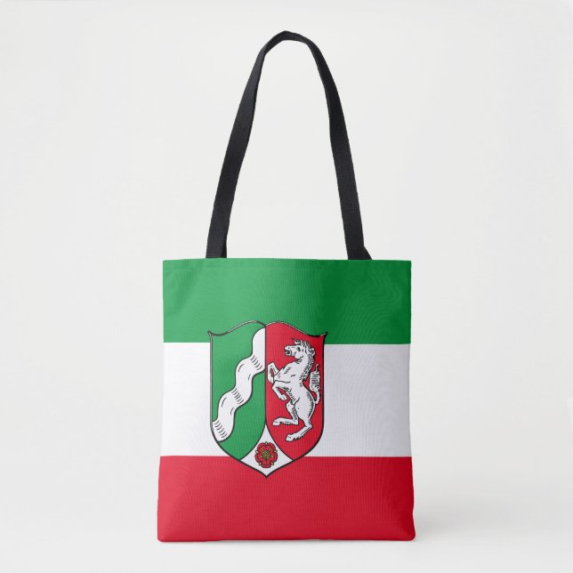 Flag of North-Rhine Westphalia Tote Bag (Front)