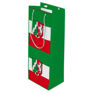 Flag of North-Rhine Westphalia Wine Gift Bag