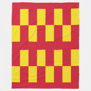 Flag of Northumberland Fleece Blanket