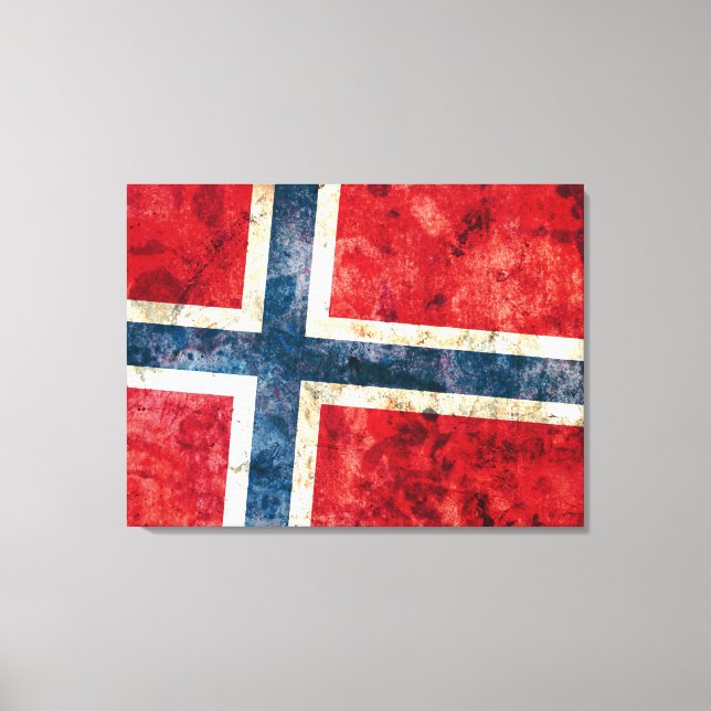 Flag of Norway Canvas Print (Front)
