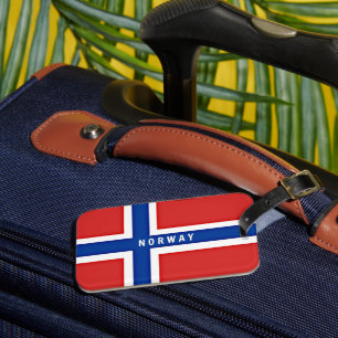 Flag of Norway Luggage Tag