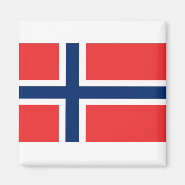 Flag of Norway Magnet (Front)