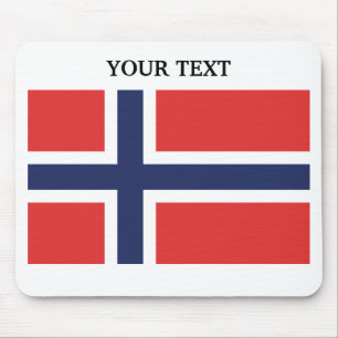 Flag of Norway Mouse Pad
