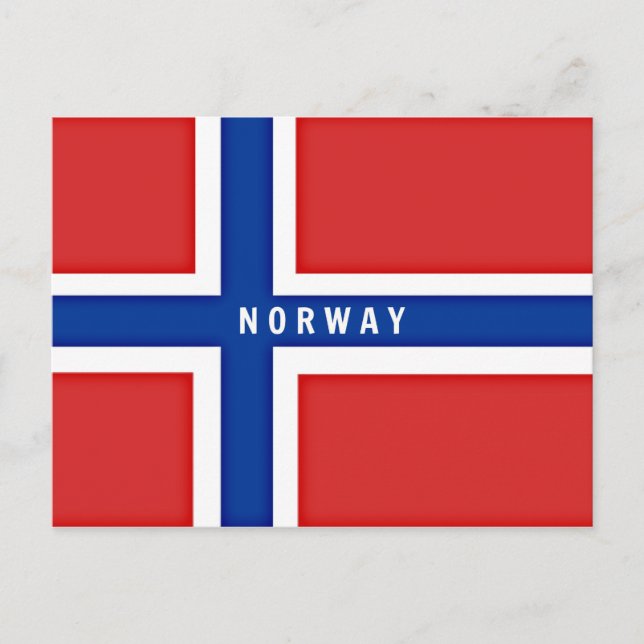 Flag of Norway Postcard (Front)