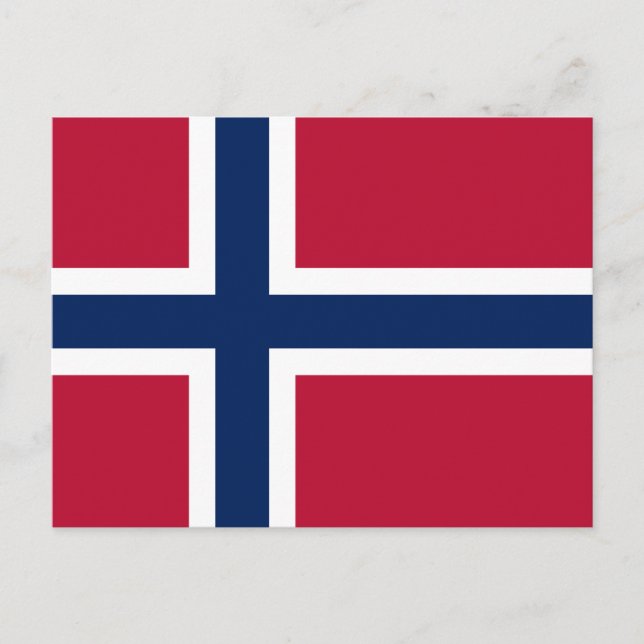 Flag of Norway Postcard (Front)