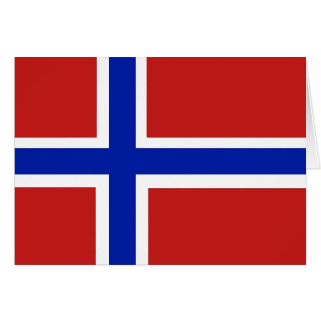 Flag of Norway Scandinavian (Front Horizontal)