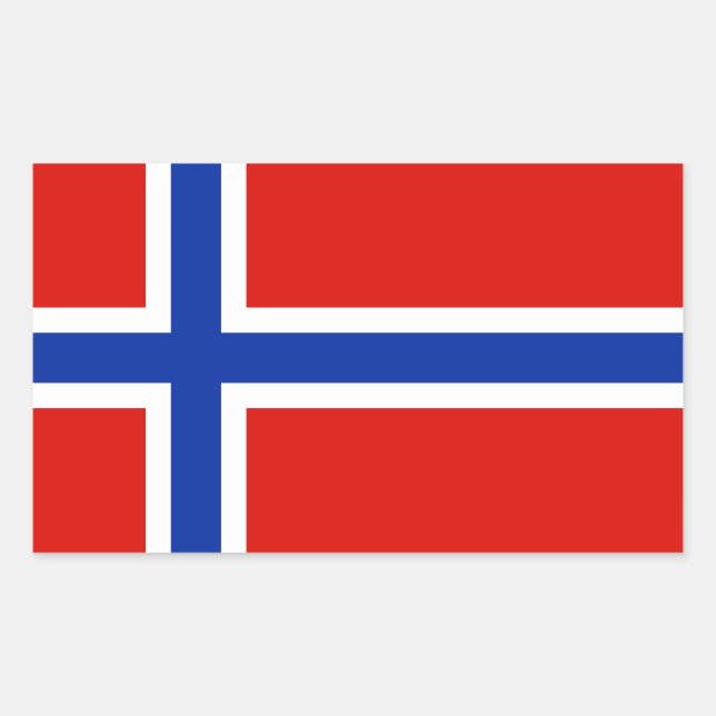 Flag of Norway Sticker (Front)