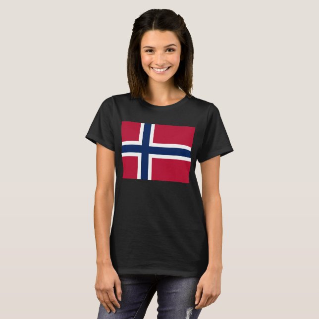 Flag of Norway T-Shirt (Front Full)