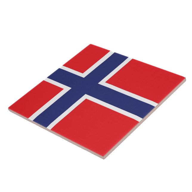 Flag of Norway Tile (Side)