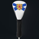 Flag of Nova Scotia, Canada Golf Head Cover<br><div class="desc">Flag of the Maritime province of Nova Scotia,  Canada.</div>