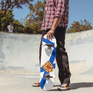 Flag of Nova Scotia, Canada Skateboard