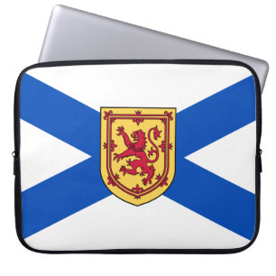 Flag of Nova Scotia (Canadian Province) Laptop Sleeve