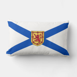 Flag of Nova Scotia (Canadian Province) Lumbar Pillow