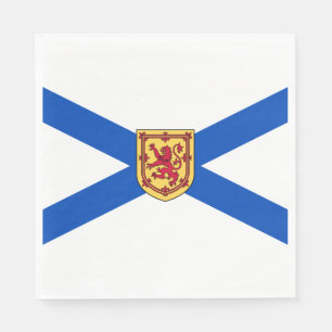 Flag of Nova Scotia (Canadian Province) Napkin