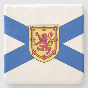 Flag of Nova Scotia (Canadian Province) Stone Coaster