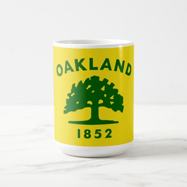 Flag of Oakland, California Coffee Mug (Center)