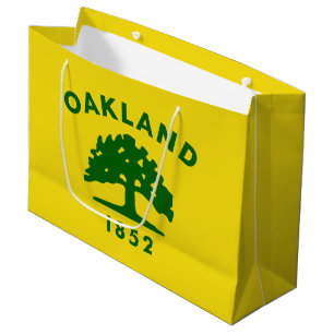 Flag of Oakland, California Large Gift Bag