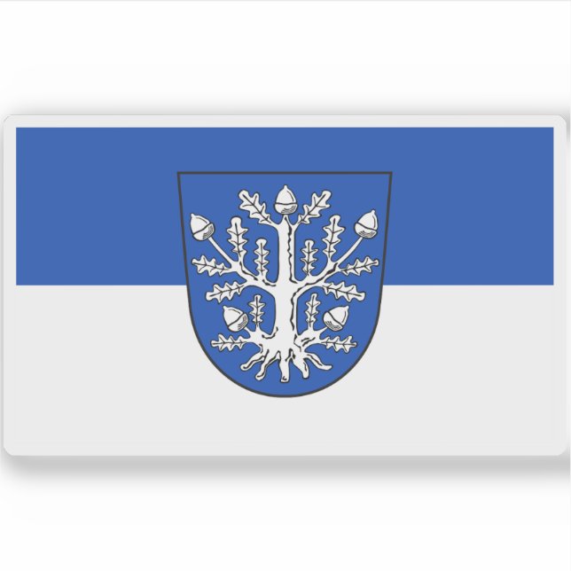 Flag of Offenbach am Main, Germany (Front)