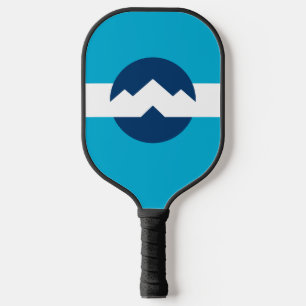 Flag of Ogden, Utah Pickleball Paddle