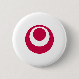 Flag of Okinawa Prefecture, Japan 2 Inch Round Button